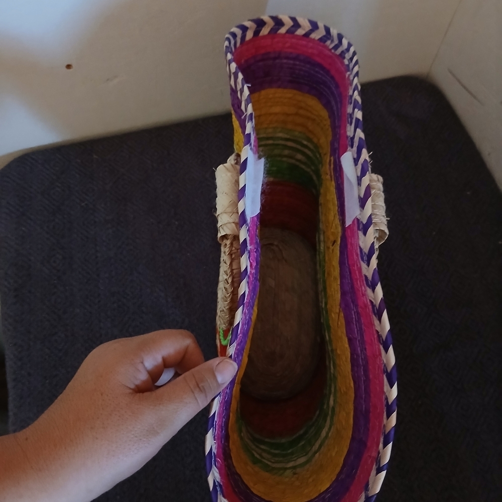 Colorful Woven Women's Bag ( Casa ) - Picture 3 of 4